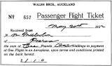 Passenger Flight Ticket